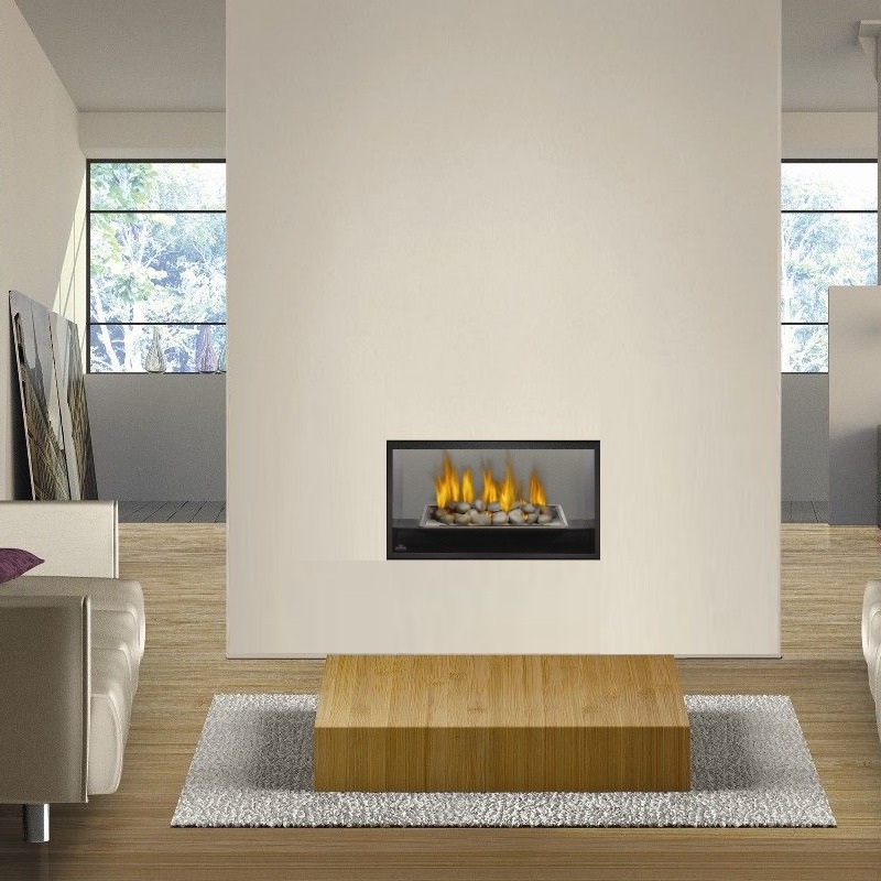 Chimenea BERLIN a 2 caras opuestas