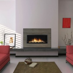 CHIMENEA VIEW VT96RN A UNA CARA