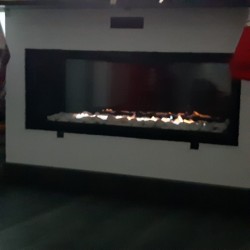 176 - CHIMENEA DVC124BP - GAS PROANO - ENC. AUTOMÁTICO SIN MANDO