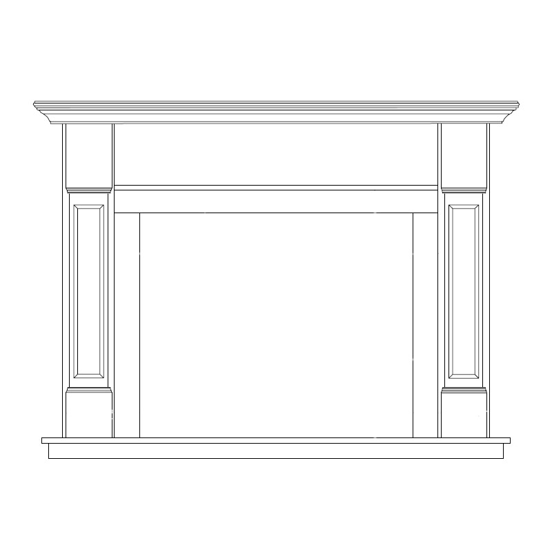 GABINETE DE RINCÓN MODELO HAWTHORNE