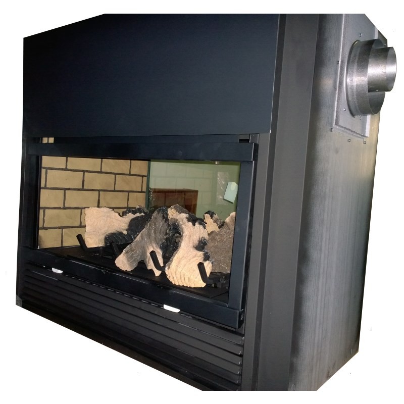 CHIMENEA PAN-O-RAMIC A 2 CARAS